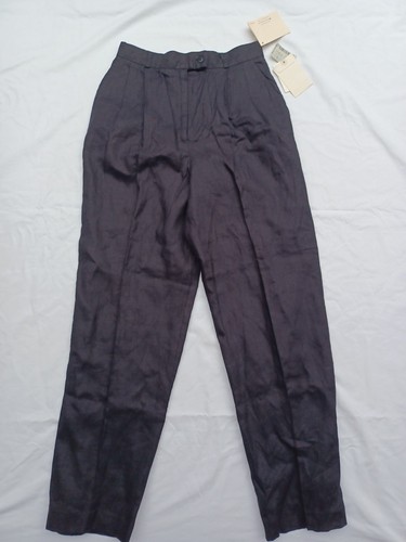 NWT J.H.S Studio Black 100% Linen Pants Women's US Size 10 - Made in USA - 第 1/6 張圖片