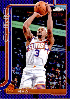 2025-26 Topps Chrome - Bradley Beal #194 Purple Refractor /75