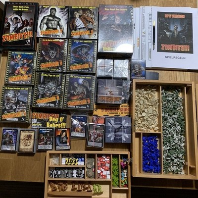 Riesensammlung! - Zombies!!! #1 bis #10 + Addons +RPG Version + Kiste - Deutsch