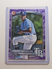 2025 Bowman 1st Purple Border Pattern /199 Gary Gill Hill BCP-55