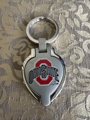 Ohio State Heart Locket Key Chain / Picture Frame - Game Day  Football Sports