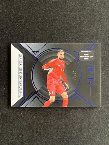 Gianluigi Donnarumma 2025-26 Panini Noir Road To Fifa World Cup Blue /25 #117
