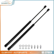For ATC Snugtop Leer Camper Shell Truck Cap Door Lift Supports 2Pcs 15.70" 200N