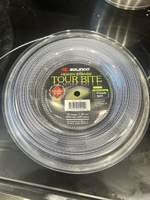 Tennis String Lot - 3 Reels. Tour Bite Rough, Solstice Power, Poly Tour Drive