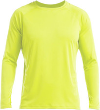 Men'S Long Sleeve Shirts Lightweight UPF 50 Sun Protection SPF Outdoor T-Shirts