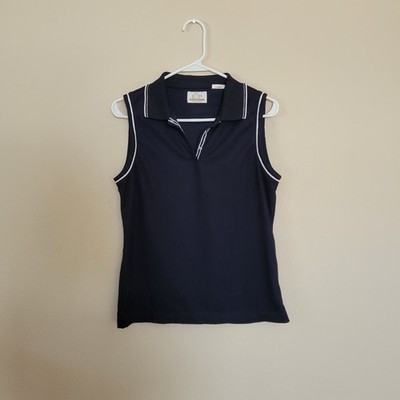 Womens EP Pro Tour Tech Golf Tennis Polo Shirt Size Medium