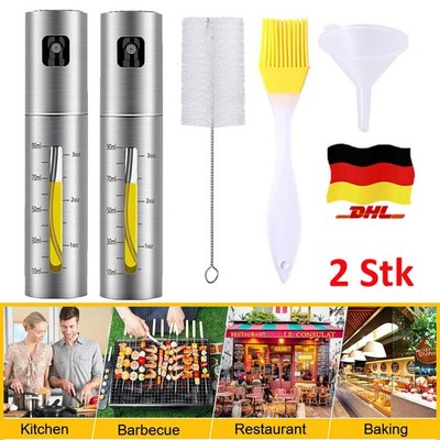 Ölsprüher für Speiseöl Öl Sprühflasche Ölzerstäuber Oil Sprayer Ölspender Spray