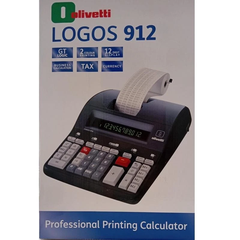 Calcolatrice scrivente Olivetti Logos 912 - Immagine 2 di 2