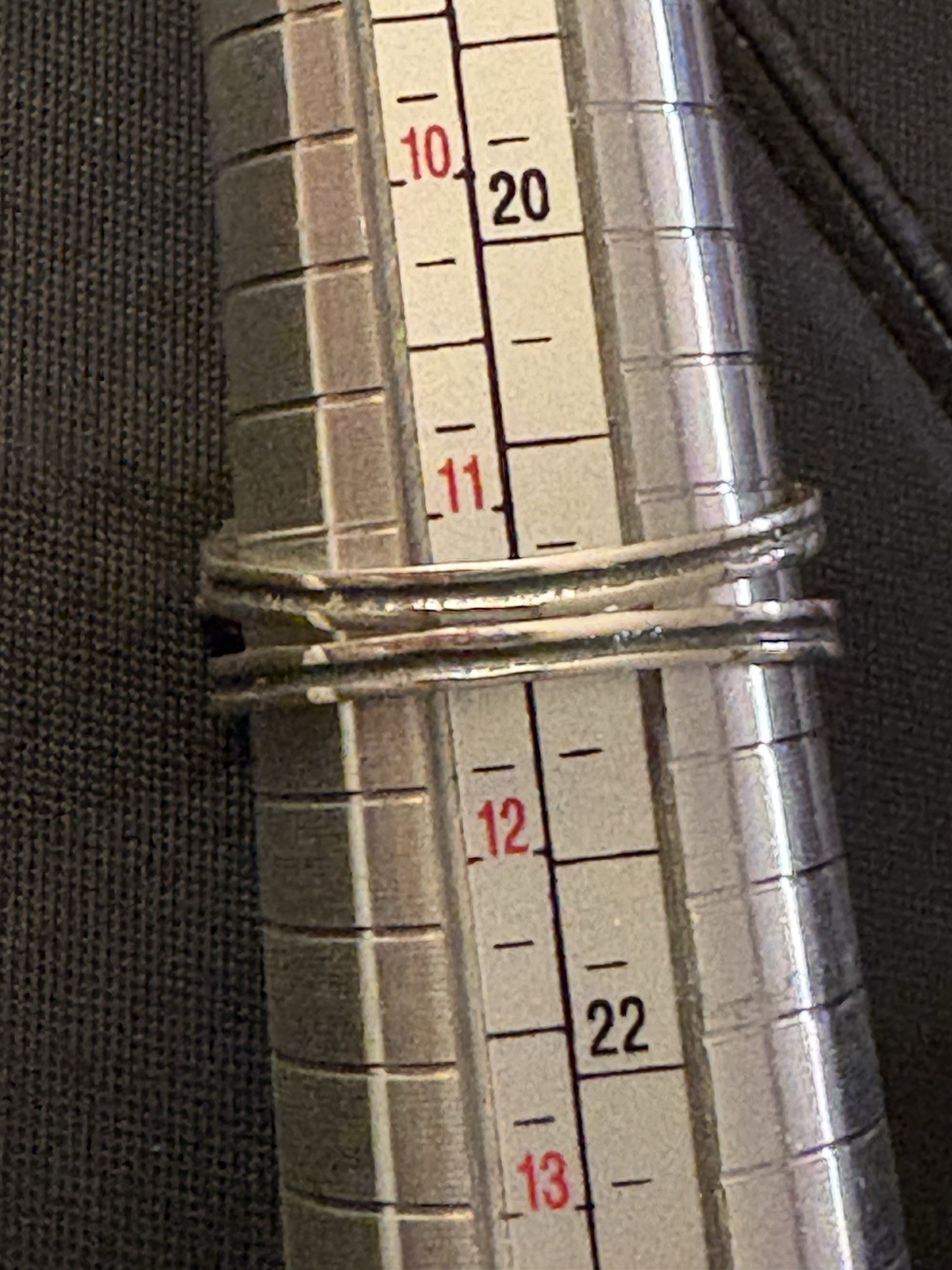 Reversible Ring Silver Green Stone/Reverse Moon S… - image 7