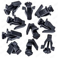 Grille Clip Bumper Cover Retainer Fastener Compatible with Nissan 10pcs