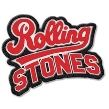 Image of The Rolling Stones Standard Patch: Team Logo Cut Out One Size