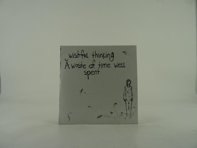 WISHFUL THINKING A WASTE OF TIME WELL SPEED (274) 13 Track Promo CD Album Card S