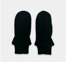 Cat  Jack Toddler 2T- 5T Fleece Black Mittens Water Resistant