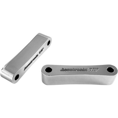Accutronix 49mm Custom Fender Spacers - 5/8in. - Smooth - Chrome - TFS49SF5/8C