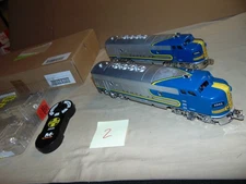 MENARDS O 279-9330 2 UNIT SANTA FE DIESEL  WITH 2 MOTORS + SOUND + REMOTE #2