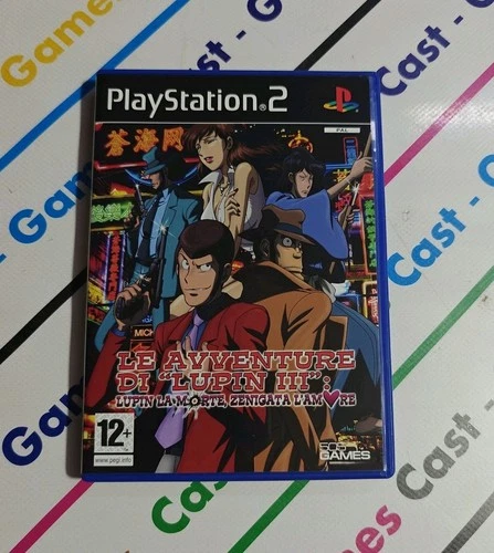 PS2 THE ADVENTURES OF LUPIN III: LUPIN THE DEATH ZENIGATA LOVE MINT ITALY