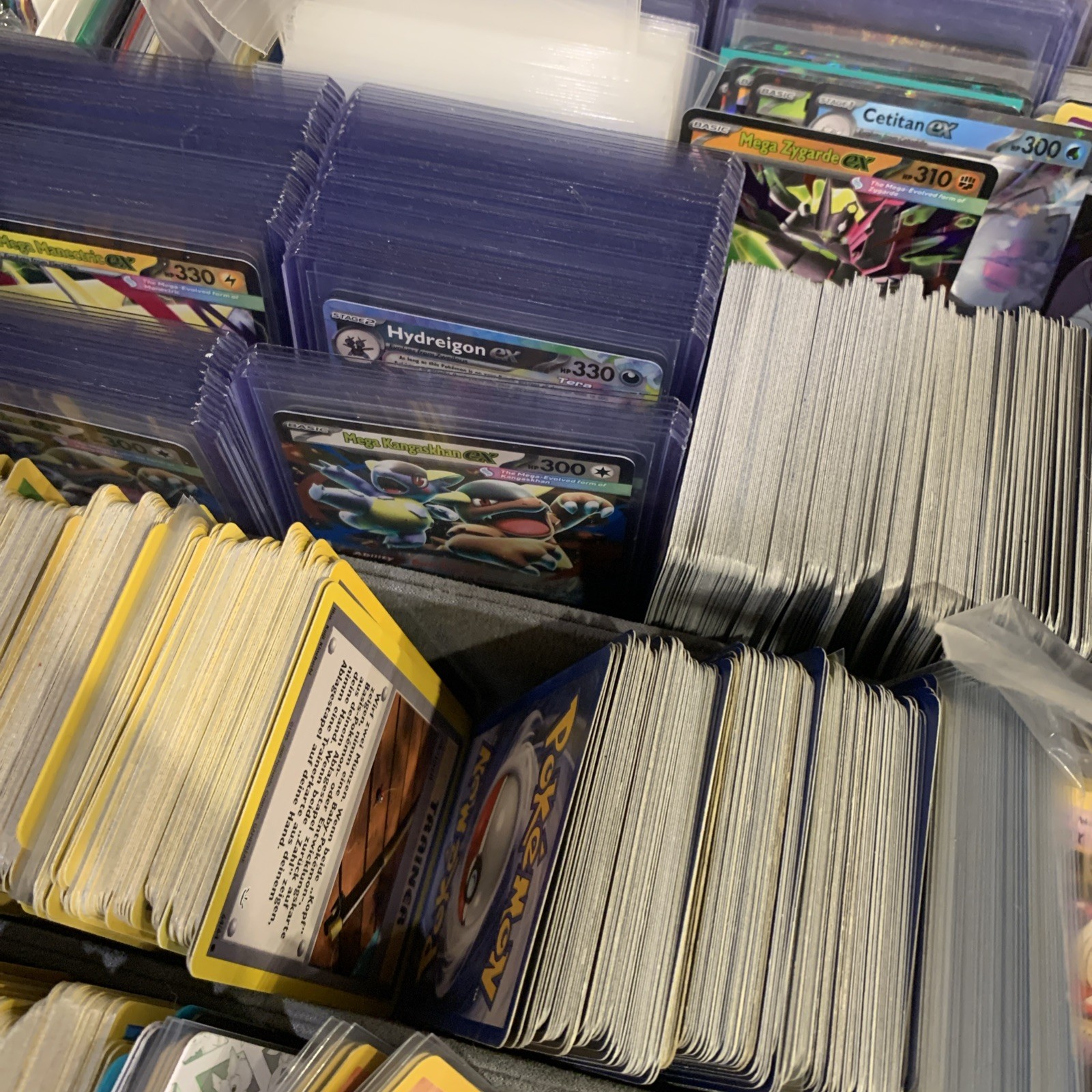 Pokemon Card Lot 100 Official TCG Cards Ultra Rare Included EX GX V ...