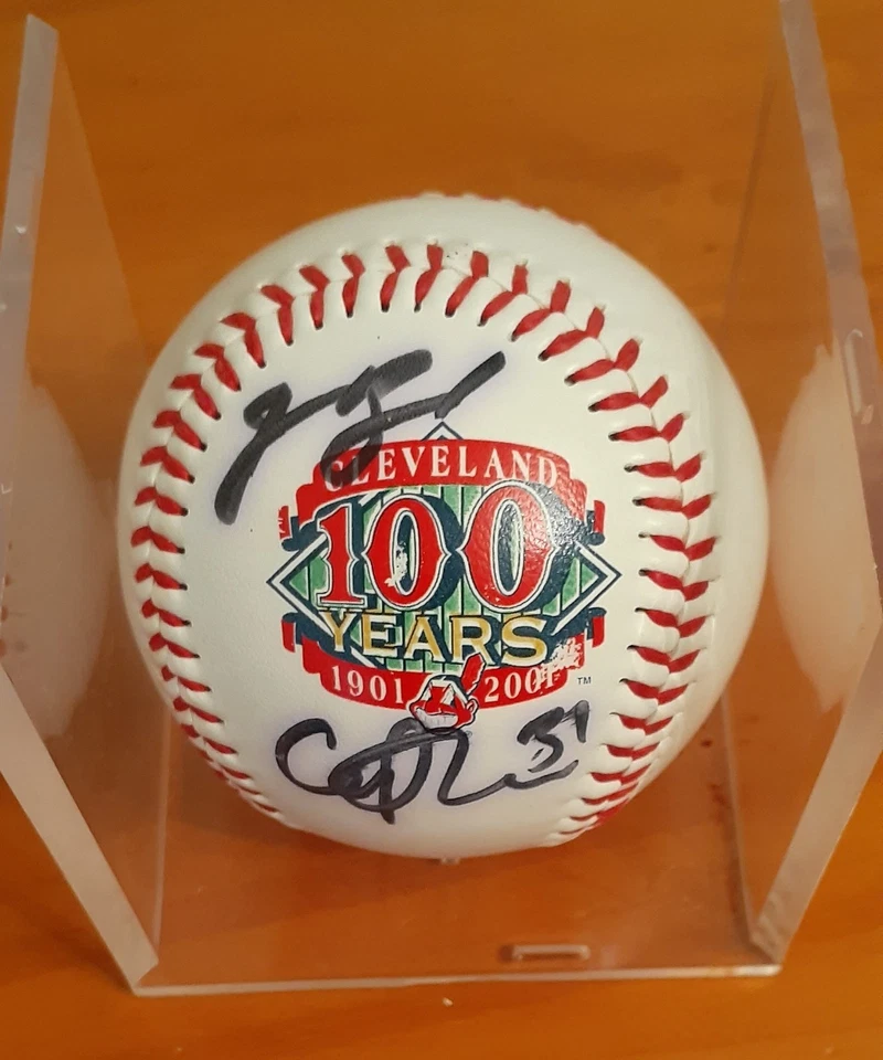 Cliff Lee Autographed Ball, Cleveland Indians With Josh Bard & David Riske - Image 2 of 4