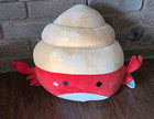 Squishmallows Indie Hermit Crab Plush Small 14 inch Red/Cream/White — photo 1