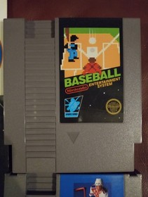 NES 4x Cartridge Lot W/Manuals Bases Loaded Baseball Double Dribble Ice Hockey