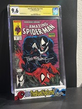 Amazing Spider-Man 316 CGC SS 9.6 Signed By Todd McFarlane | White Pages (1989)