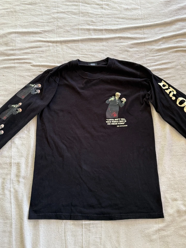 KOOL KEITH T-Shirt STUSSY Small DR. OCTAGON Long Sleeve RAP T Bulk vtg htf rare - Image 2 of 4