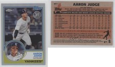 2018 Topps Chrome 1983 Topps Refractor Aaron Judge #83T-1