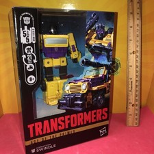 Transformers Age of the Primes Swindle Combaticon Decepticon Voyager Class