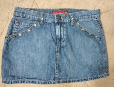 So Real So Right Denim Jean Mini Skirt Size 5...