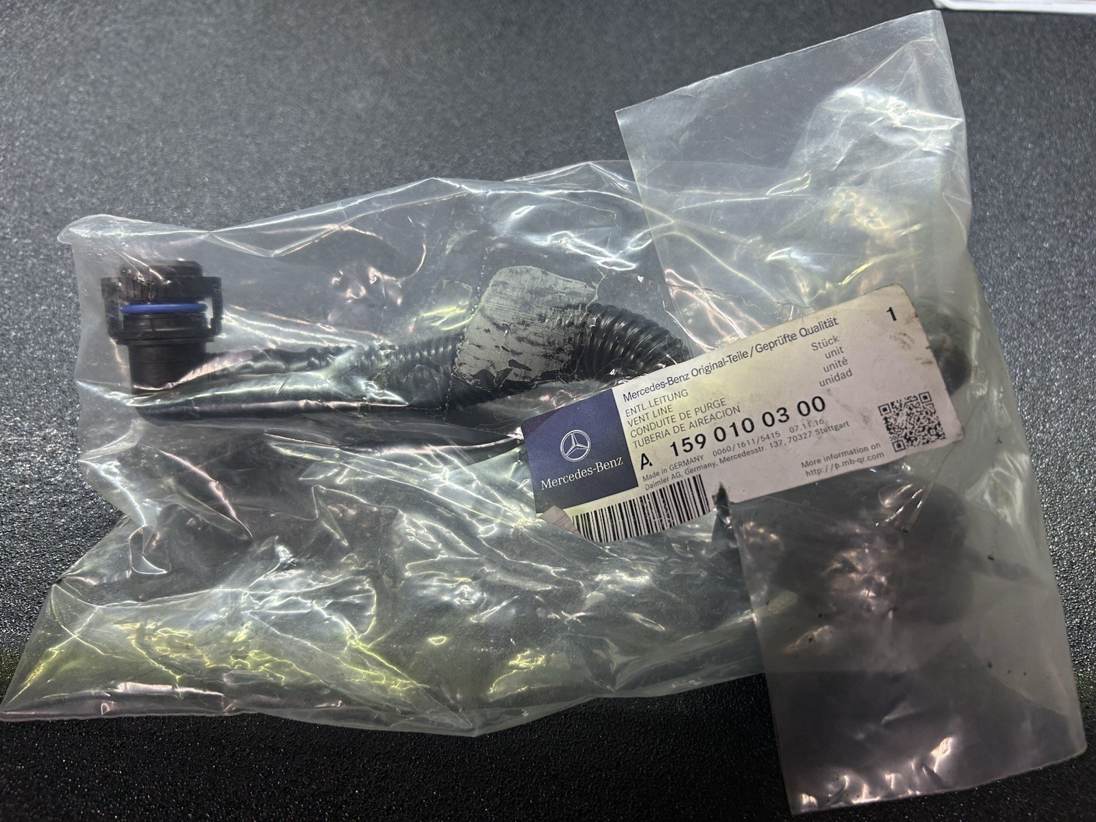 Mercedes-Benz SLS AMG Pcv valve