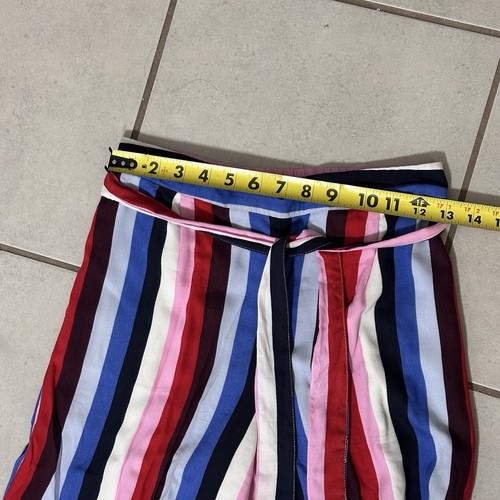 Abercrombie kids Girls Striped Pants Culottes Size 13/14 - Picture 7 of 9