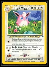 2002 Neo - Destiny Light Wigglytuff #54 Non Holo Pokemon Card