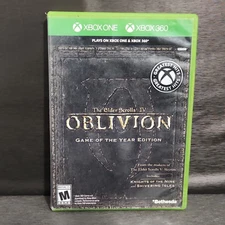 The Elder Scrolls IV 4 Oblivion Game of the Year Greatest Hits Xbox 360 One