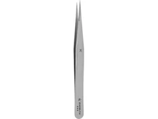 Excelta 3C - Tweezers, Style 3C, Straight Very Fine Point, Carbon Steel
