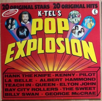 K-Tel's Pop Explosion - 20m Original Stars - LP Vinyl - sehr guter Zustand