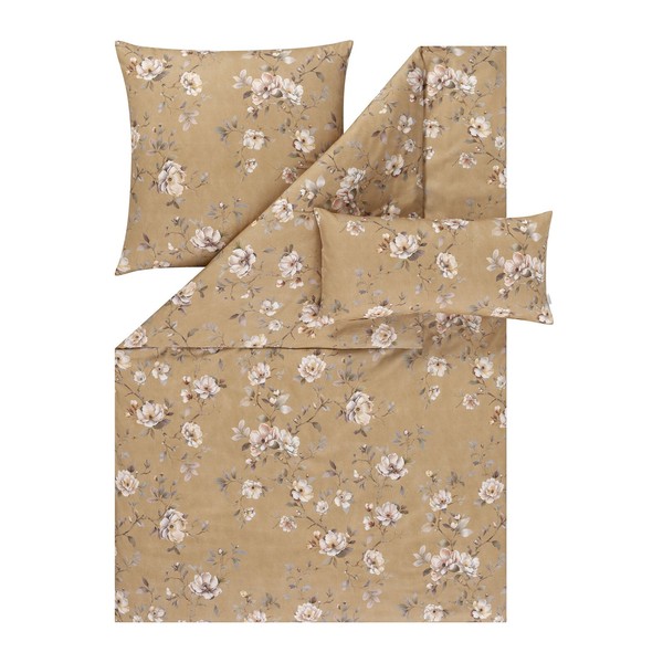 Estella BettwäSche Lara Satin Bl 155X200 Cm Gelb Bettbezug Bettzeug-image