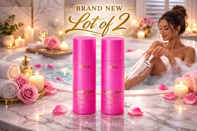 2 TRULY Smooth Legend Hydra Shaving Shave Cream with Phyto-Smooth Complex SEALED