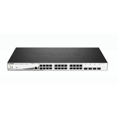 D-Link 28-Port Gigabit PoE+ Smart Managed Switch including 4 x 100/1000Mbps C... - Image 1 of 2