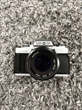 Minolta X-370 35mm SLR Film Camera - Untested - Parts/Display/Refurbish As Is