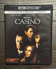 Casino 1995 4K UHD  Blu-ray NO DIGITAL CODE 