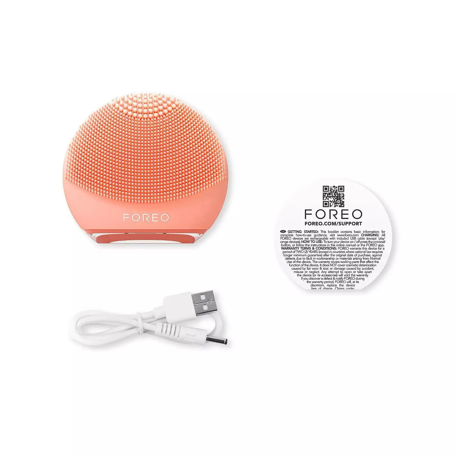 FOREO LUNA 4 go Facial Cleansing & Massaging Device – Travel-Friendly Skincare 