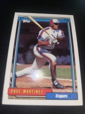 1992 Topps - Dave Martinez #309 Montreal Expos