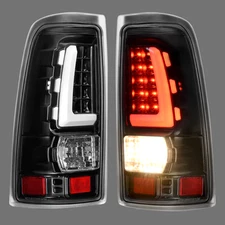 LED Tube Tail Lights for 1999-2006 Silverado 99-02 GMC Sierra 1500 2500 3500