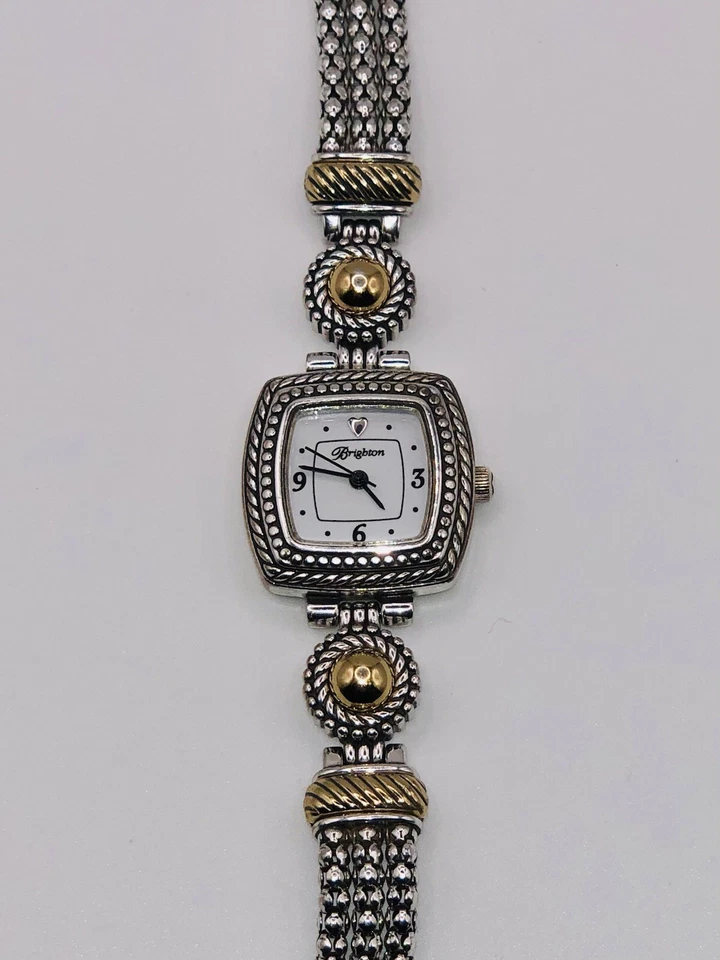 Hermoso Reloj Pulsera Ajustable Brighton Toscana Mujer 23mm~Nuevo 🔋✅ Foto 2 de 4