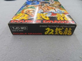 Double Dragon Nintendo Famicom Complete Box Manual Technos Japan Retro Game JP
