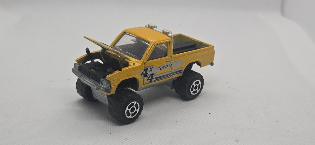 Vintage Majorette Toyota Hilux 4x4 Lift Kit Diecast Pickup Truck