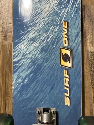 Surf One Longboard Skateboard Crashing Wave 43.5 Inch Cruiser Board 70mm Wheels