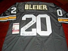 ROCKY BLEIER STEELERS,4X SB CHAMPS,NOTRE DAME JSA/COA SIGNED JERSEY