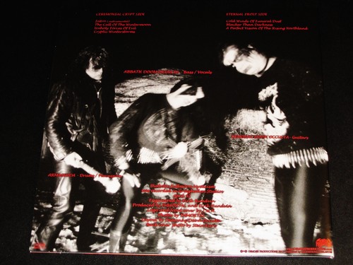 Immortal: Diabolical Fullmoon Mysticism LP Black Vinyl Record 2017 Osmose EU NEW - Picture 3 of 4