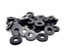 5/16" ID Rubber Washers Oil Resistant 3/4" OD 1/8" Thick seals 5/16 x 3/4 x 1/8
